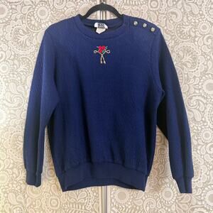 Christmas Vintage Grandma Sweater Medium